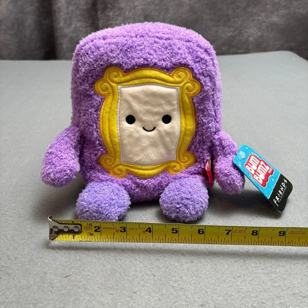 BumBumz Friends Peephole‎ Plush Russ Jazwares Purple Frame BBZ8-447 NWT 7.5 Inch